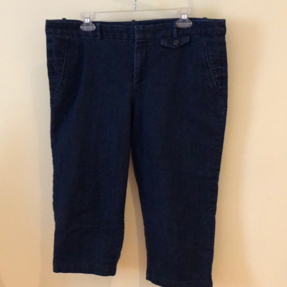 Capri dark denim made by Dockers